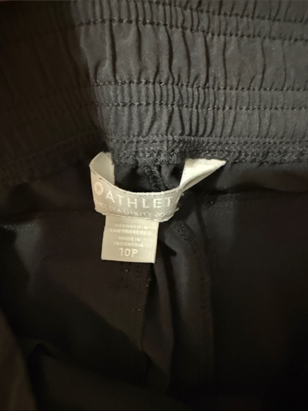 Athleta Navy Cargo Jogger Pants - Picture 3 of 4